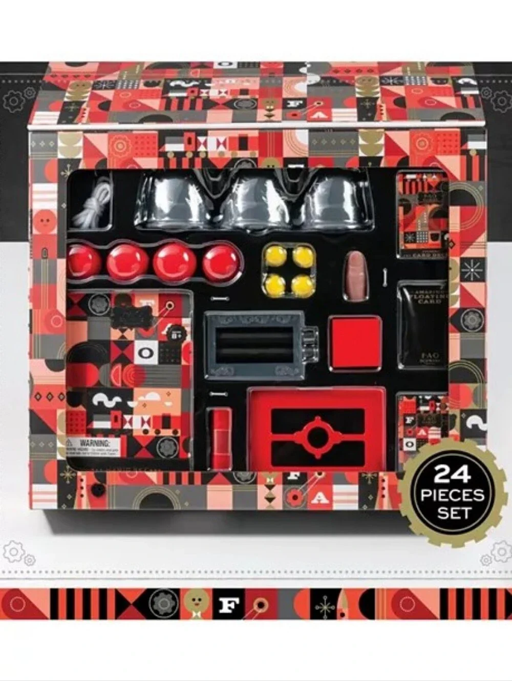 NIB FAO Schwarz Ultimate Magic Set 24 Piece Kit 275 Magic Tricks